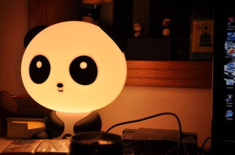 luminaria-panda
